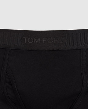 Tom Ford Black boxer briefs with logo pattern T4LC32040