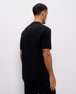 Brunello Cucinelli Black T-shirt with print M0B138517