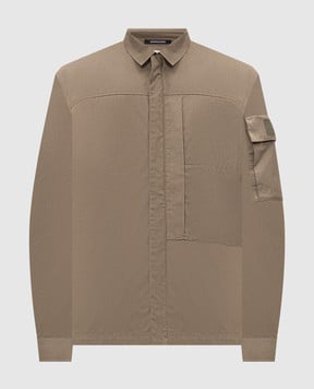 C.P. Company Metropolis Khaki shirt LOS033A006472A