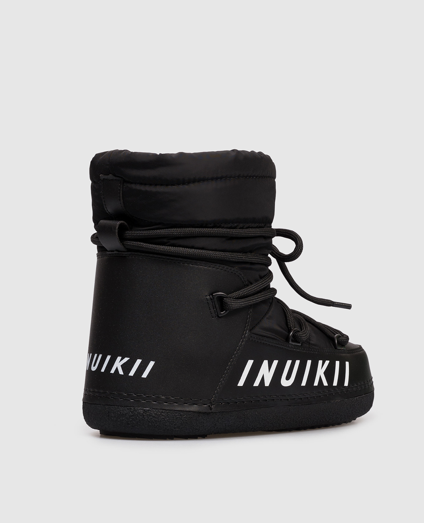 

Black combination boots with fur Inuikii