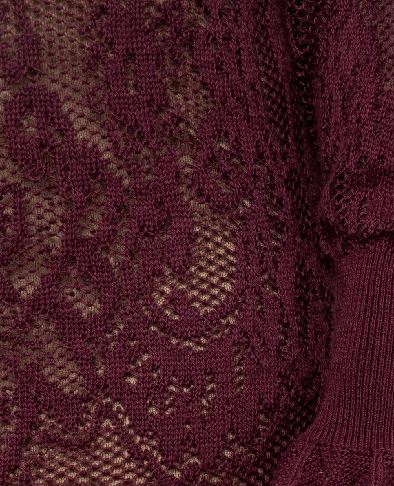 Burgundy dress with a pattern Twinset 5