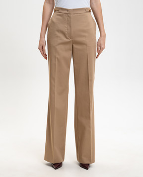 Gabriela Hearst Brown Vesta wool trousers 3262190T134