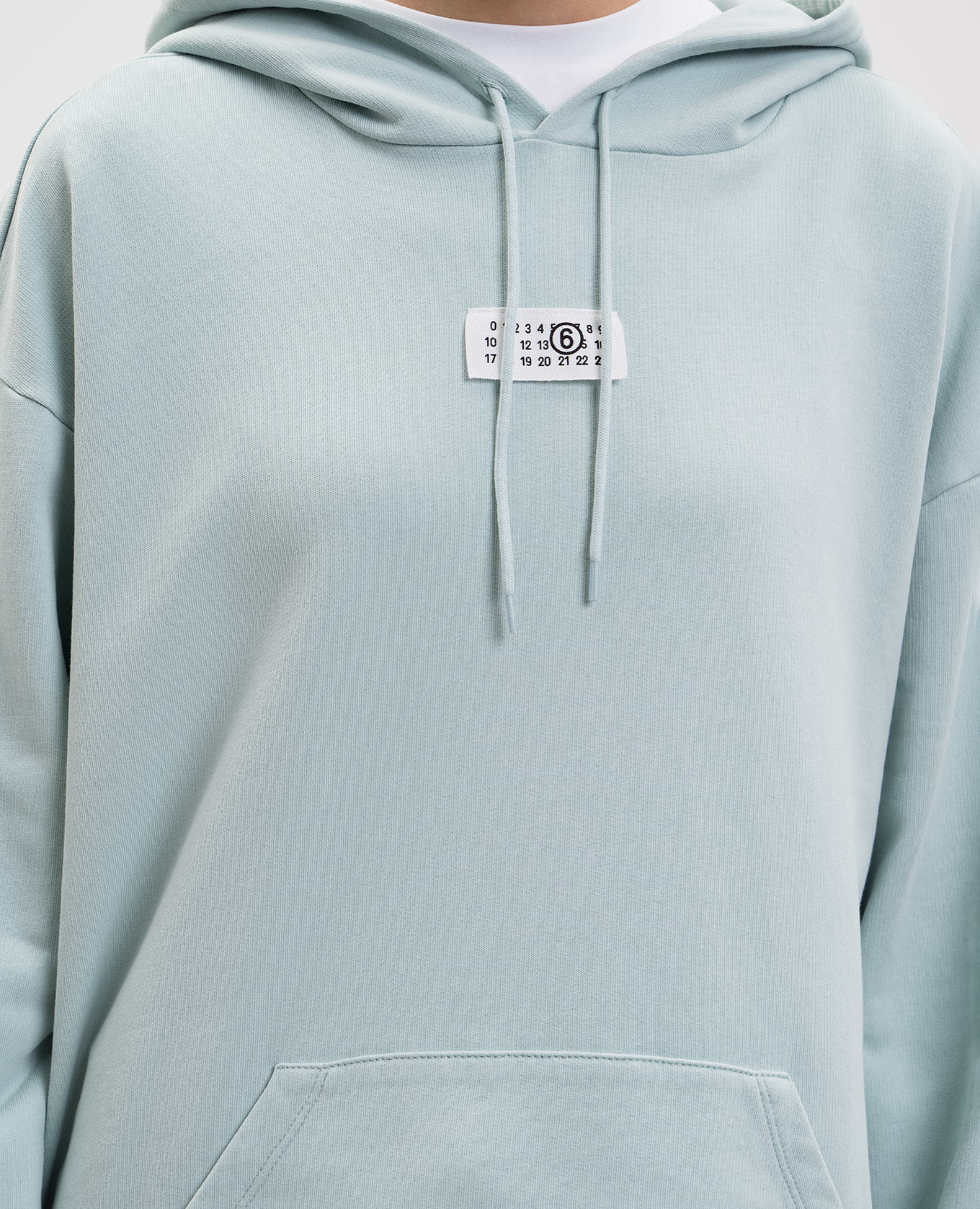 

Green hoodie with logo patch Maison Margiela MM6
