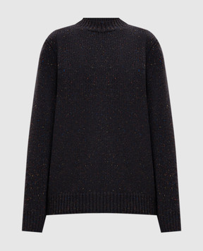 Gabriela Hearst Alfie grey cashmere sweater 1259225A009