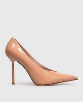 Le Silla Beige patent leather Clivage shoes 4226C090BXPPGSL