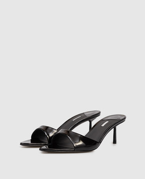 Le Silla BELLA black patent mules 6625E060BXPPGSL