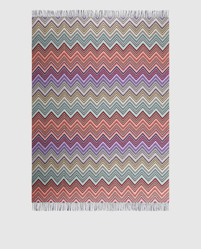 Missoni Home Perseo plaid with patterned wool 1P3PL99005