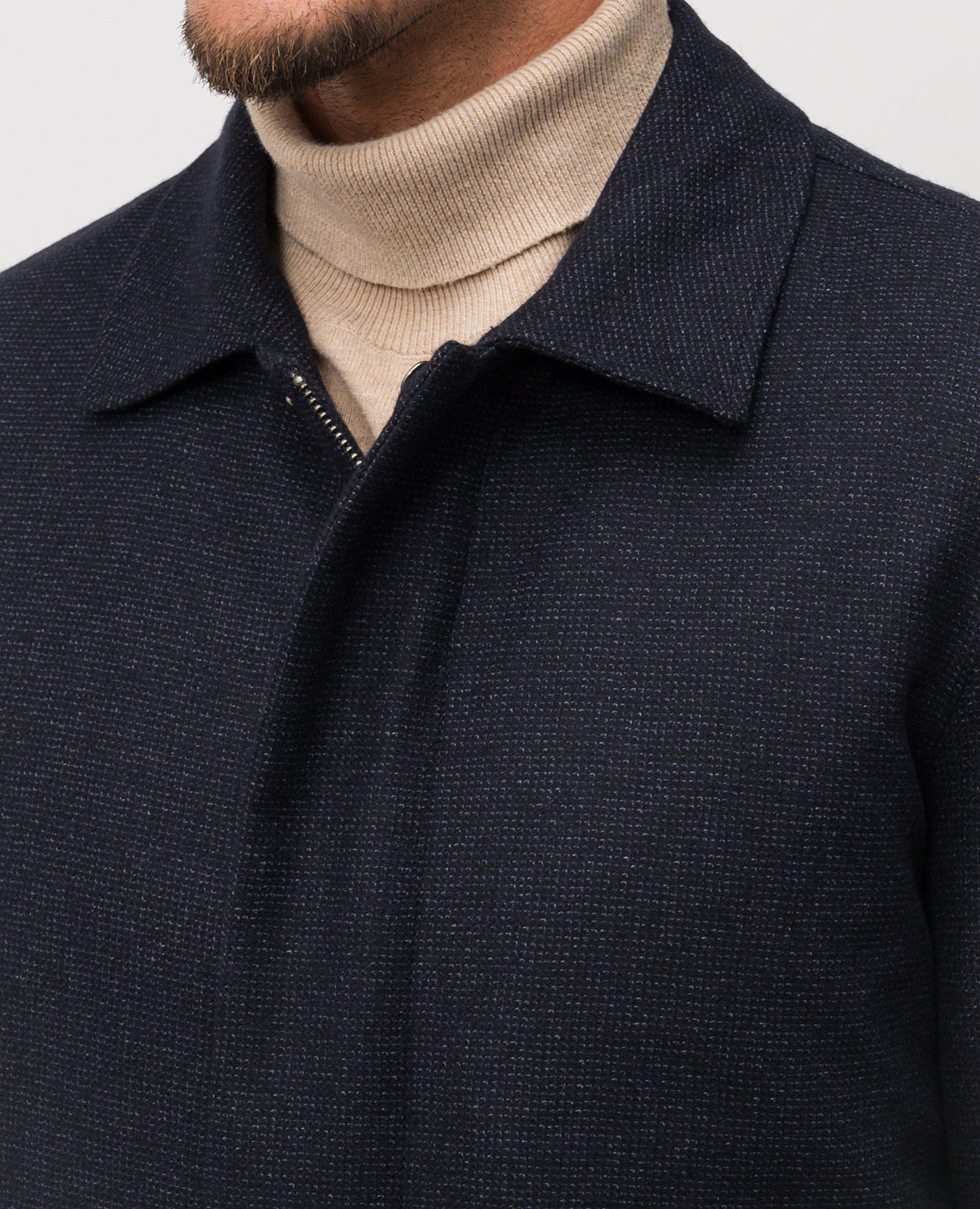 

Blue jacket with wool Florentino