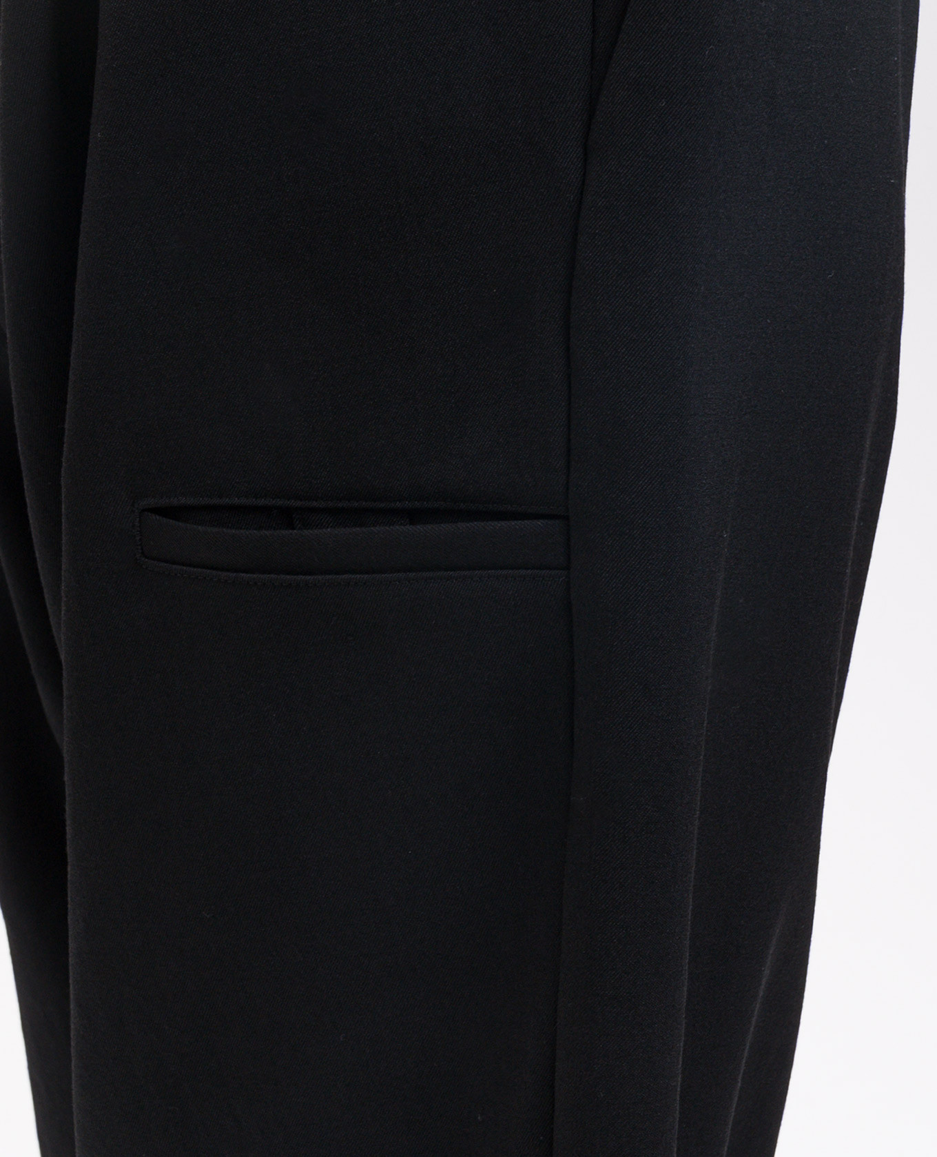 Black wool joggers Y`S Yamamoto 5