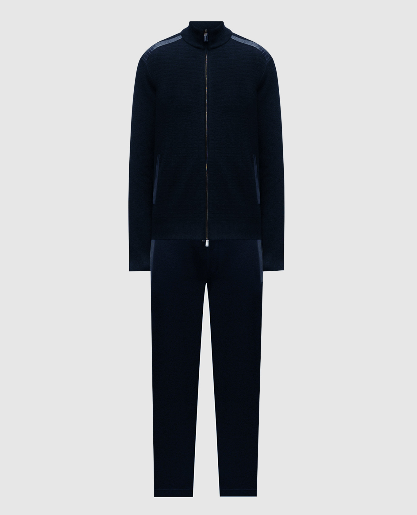 

Blue wool, cashmere and silk tracksuit Stefano Ricci