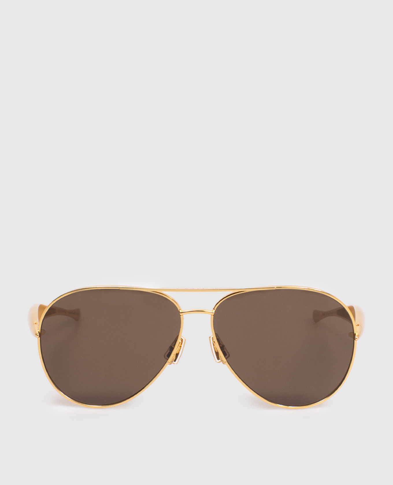 Sardine gold aviator sunglasses
