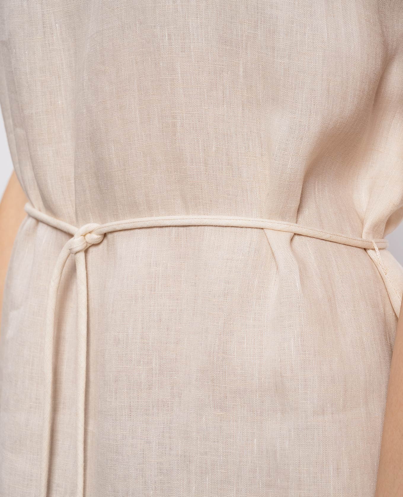 

Beige linen dress Peserico