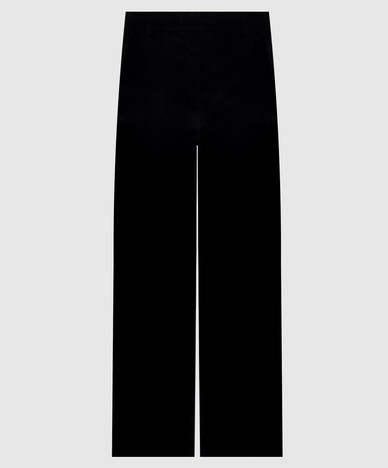 Pantaloni di velluto a coste neri MARRUCA