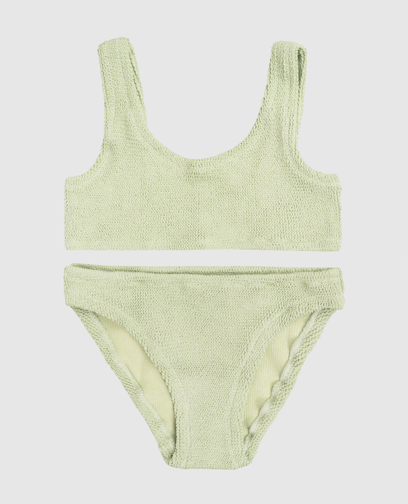 

Baker children's green swimsuit with lurex MC2 SAINT BARTH