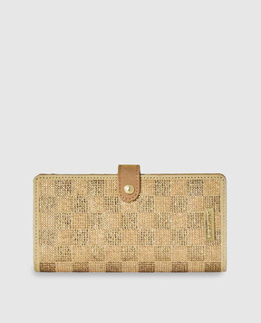 Sprayground Children's beige wallet TRINITY 24K 910W9480NSZ