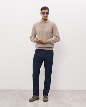 Cashmere&Whiskey Beige polo 94394Z