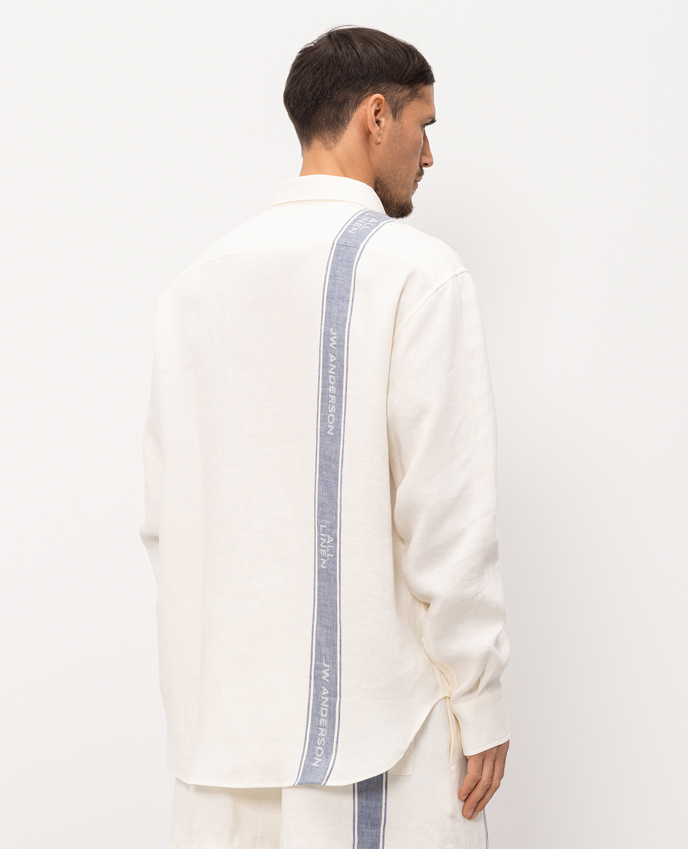White linen shirt JW Anderson 4