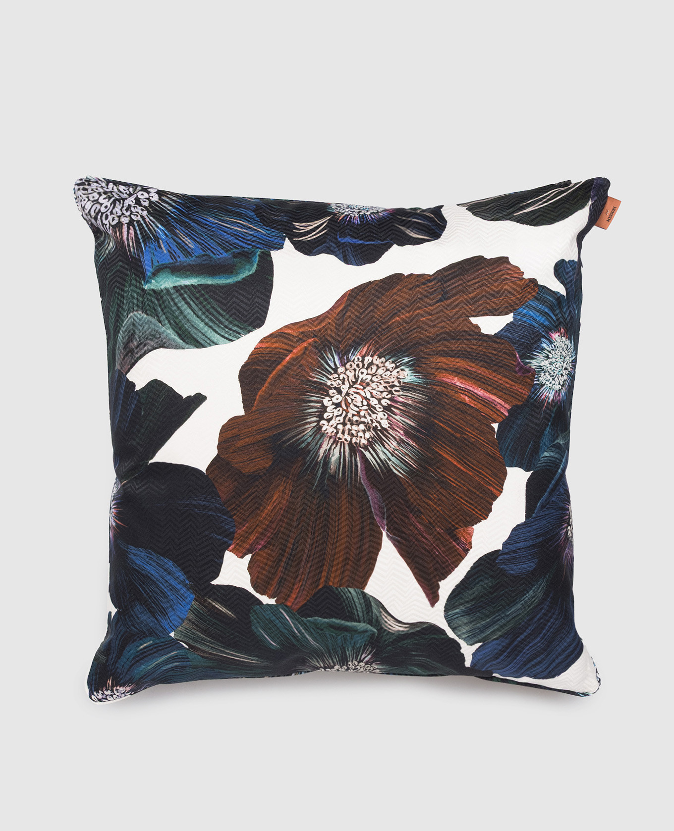 

Decorative down and feather pillow Fireflowers Missoni Home, White