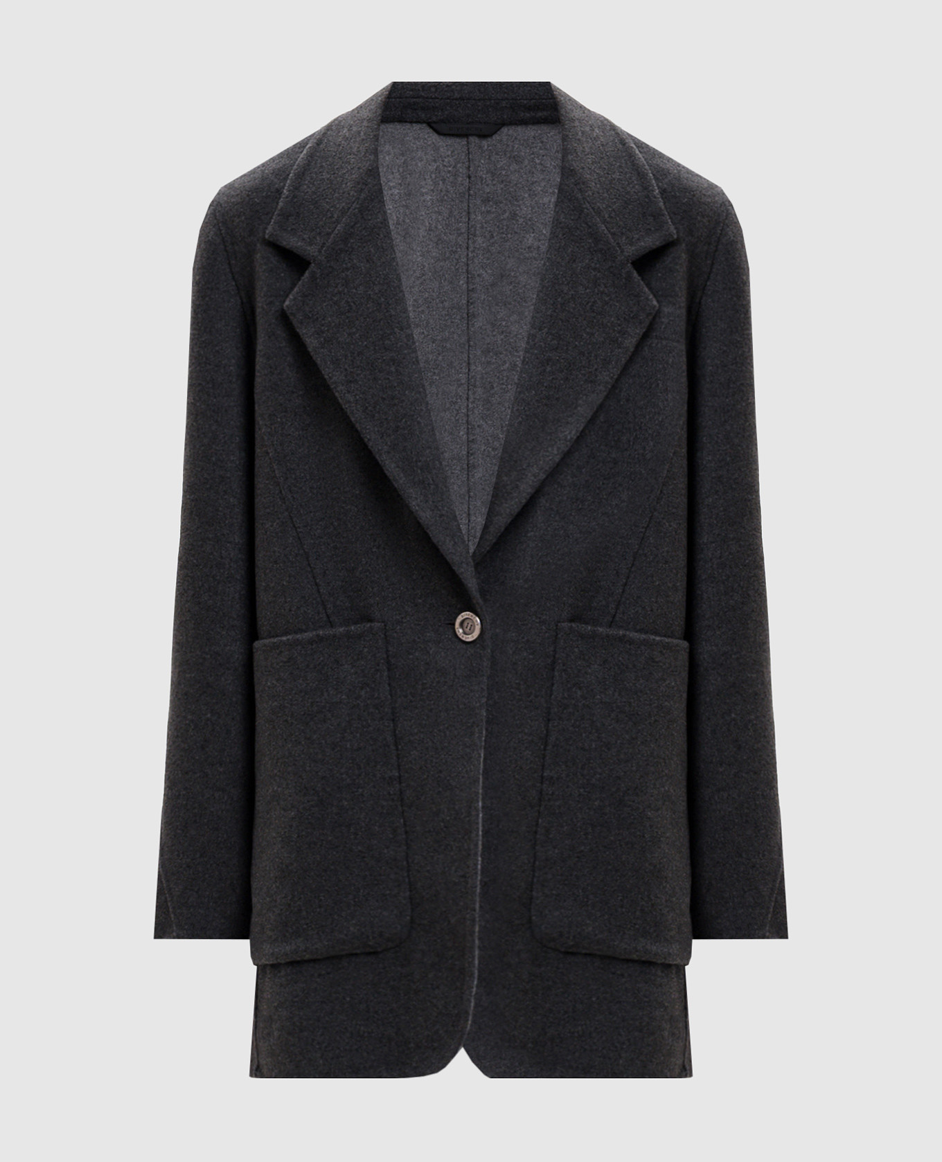 Gray wool and cashmere coat Givenchy
