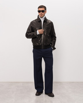 Dolce&Gabbana Blue wool pants GP110TGK424