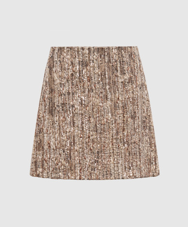 Beige skirt