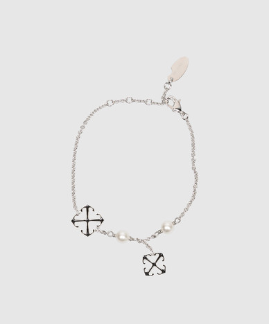 Silver chain bracelet