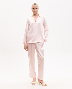 Dore & Rose Pink silk pajamas SILKPJSET