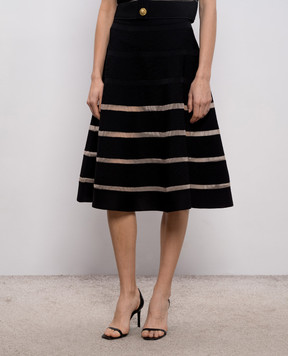 Balmain Black skirt GF0LD545KJ75
