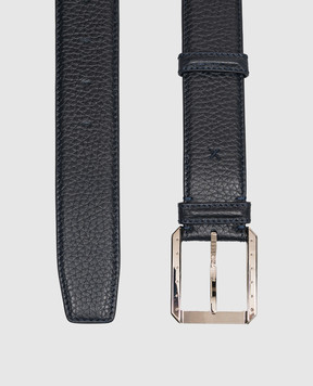 Stefano Ricci Dark blue leather belt N352VDA301P
