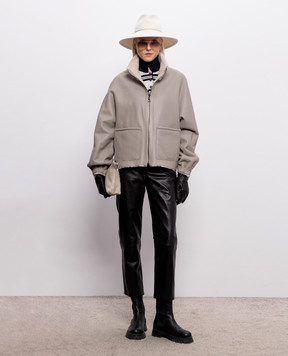 Simonetta Ravizza Isobel double-sided sheepskin coat F06JA356H21