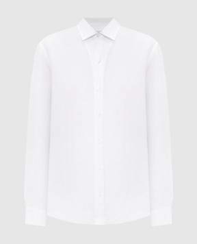 Agnona White linen shirt TD07U1YU3049