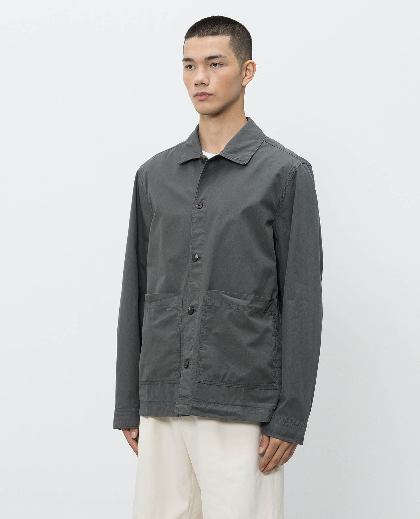 

Gray jacket Woolrich, Grey