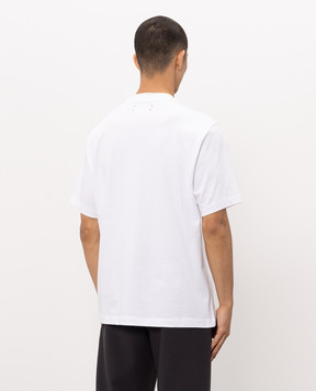 AMIRI White T-shirt with logo print AMJYTE1073