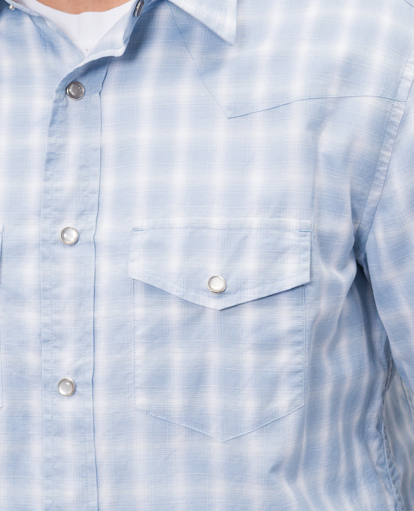 

Blue checkered shirt Tom Ford, Light blue