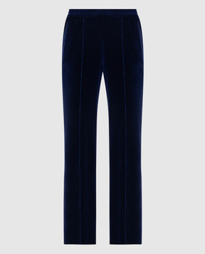 Tom Ford Blue velour pants PAJ180JEX154