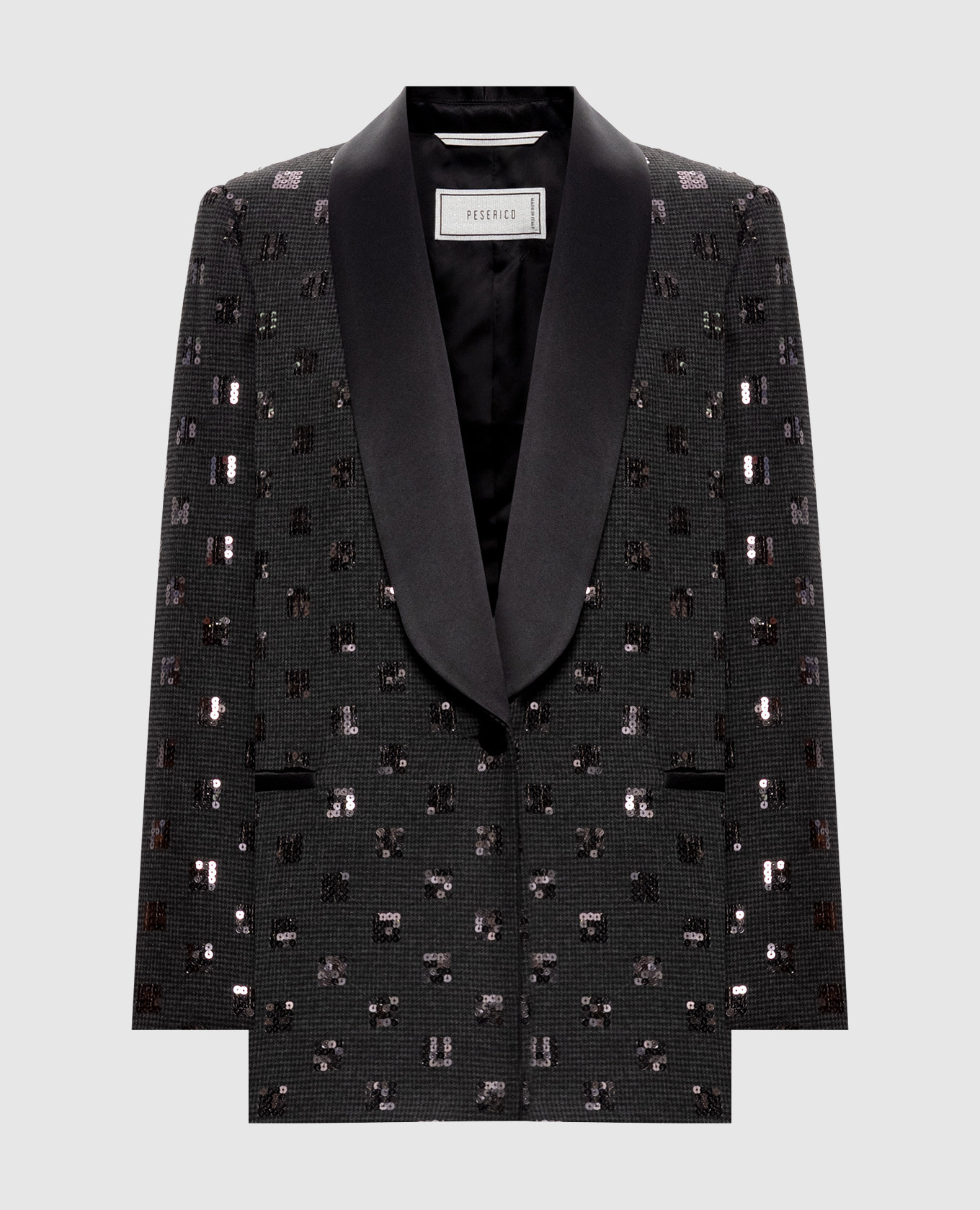 Gray jacket with sequins Peserico