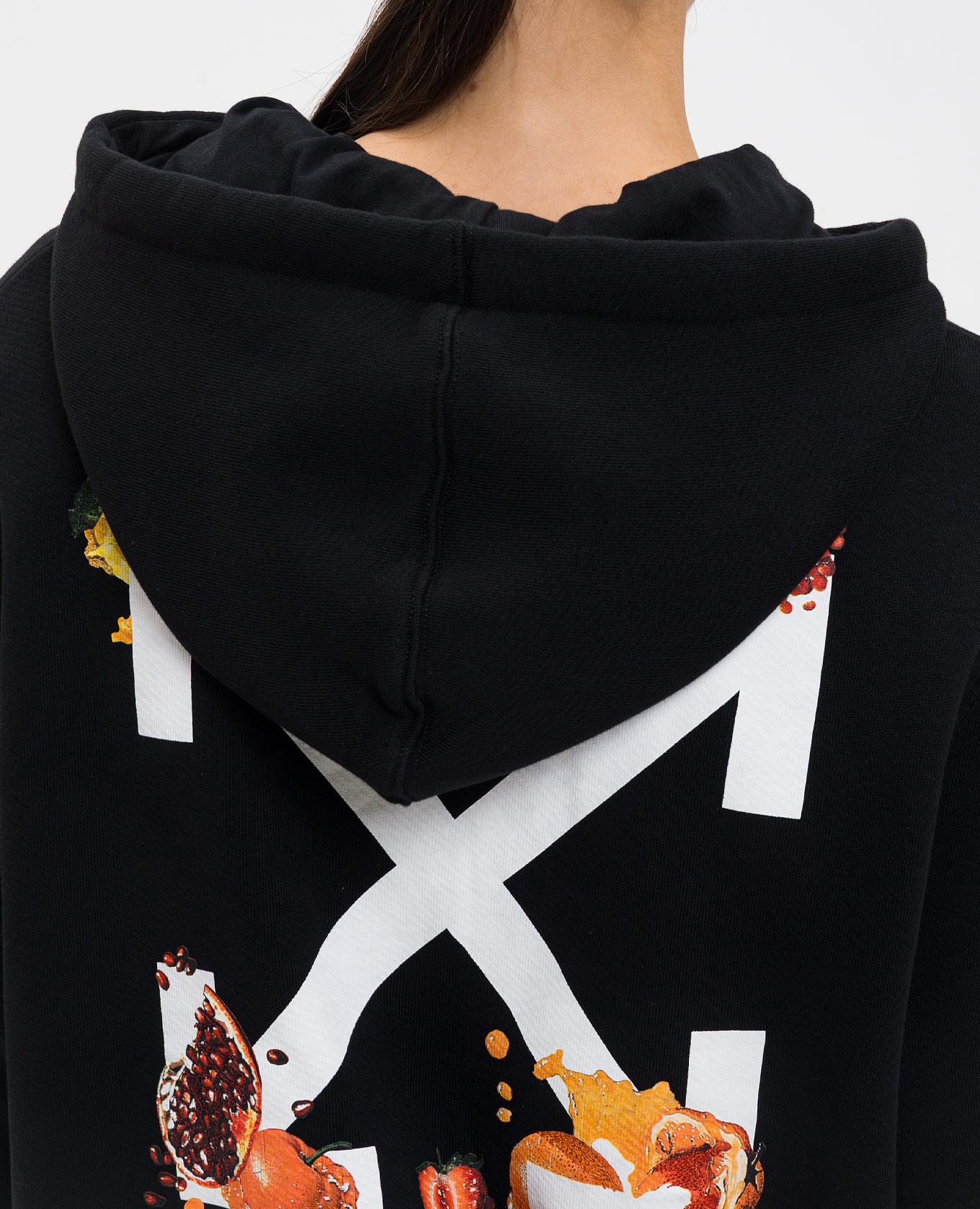 

Black Fruits Arrow logo hoodie Off-White