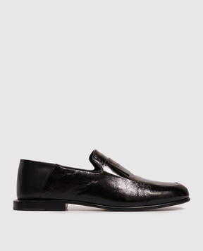 Givenchy Black patent leather loafers BE2028E2JG