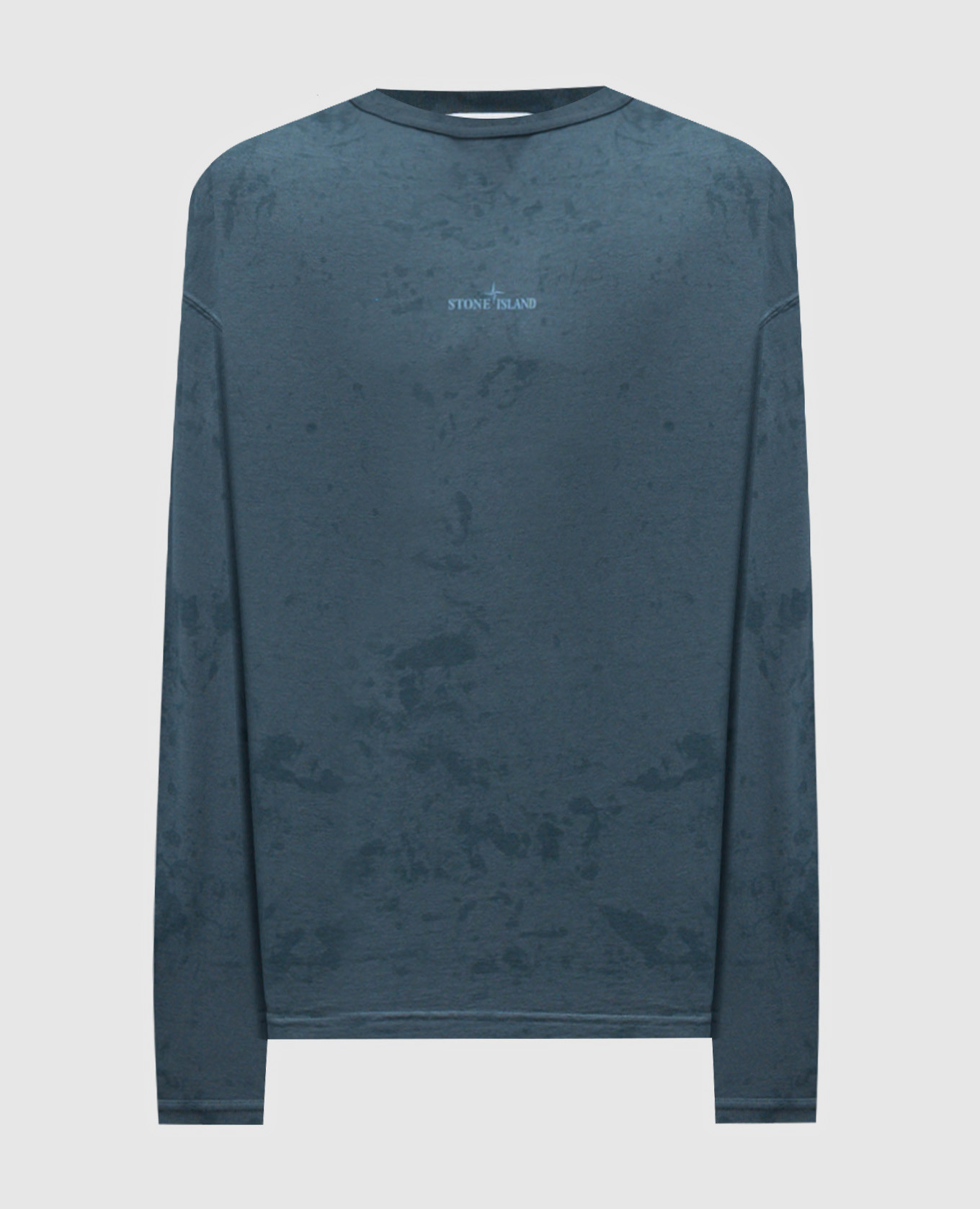 

Blue logo with words Stone Island