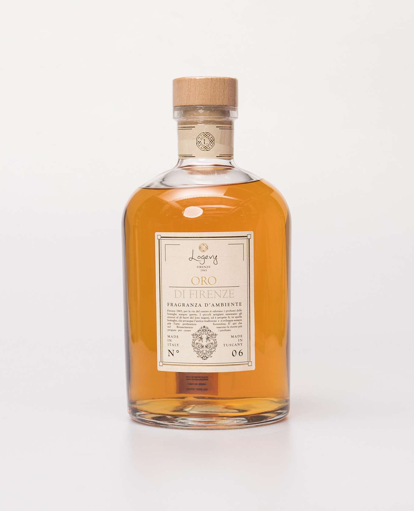 

Aroma diffuser ORO DI FIRENZE with logo  Logevy, Orange