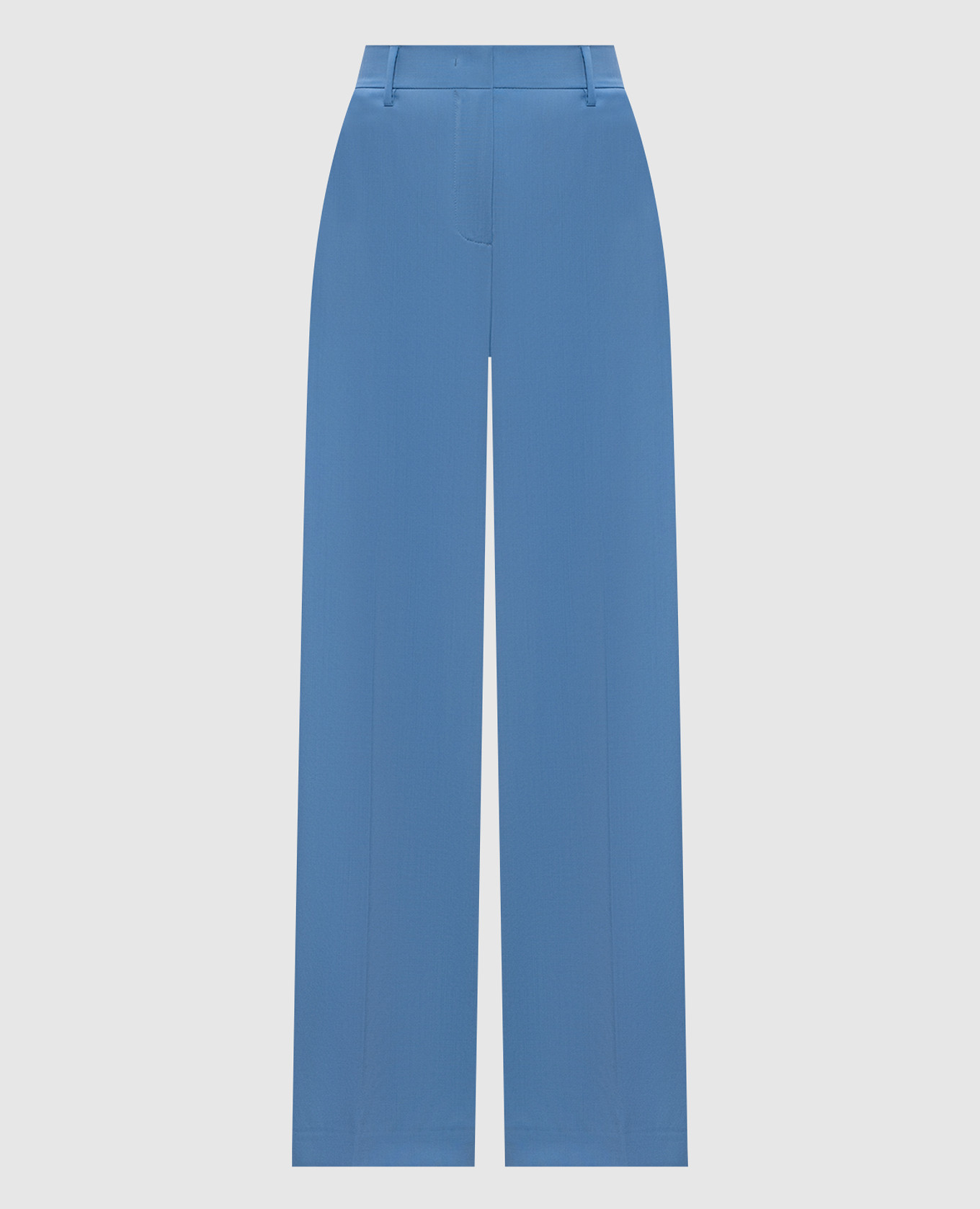 

WKDVISIVO blue wool trousers Max Mara Weekend, Light blue