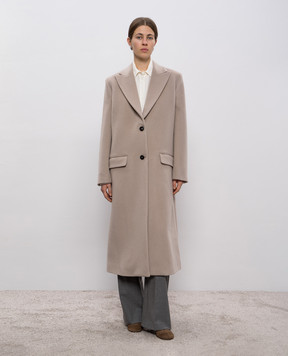 Ballantyne Beige wool coat BLC065UWR94