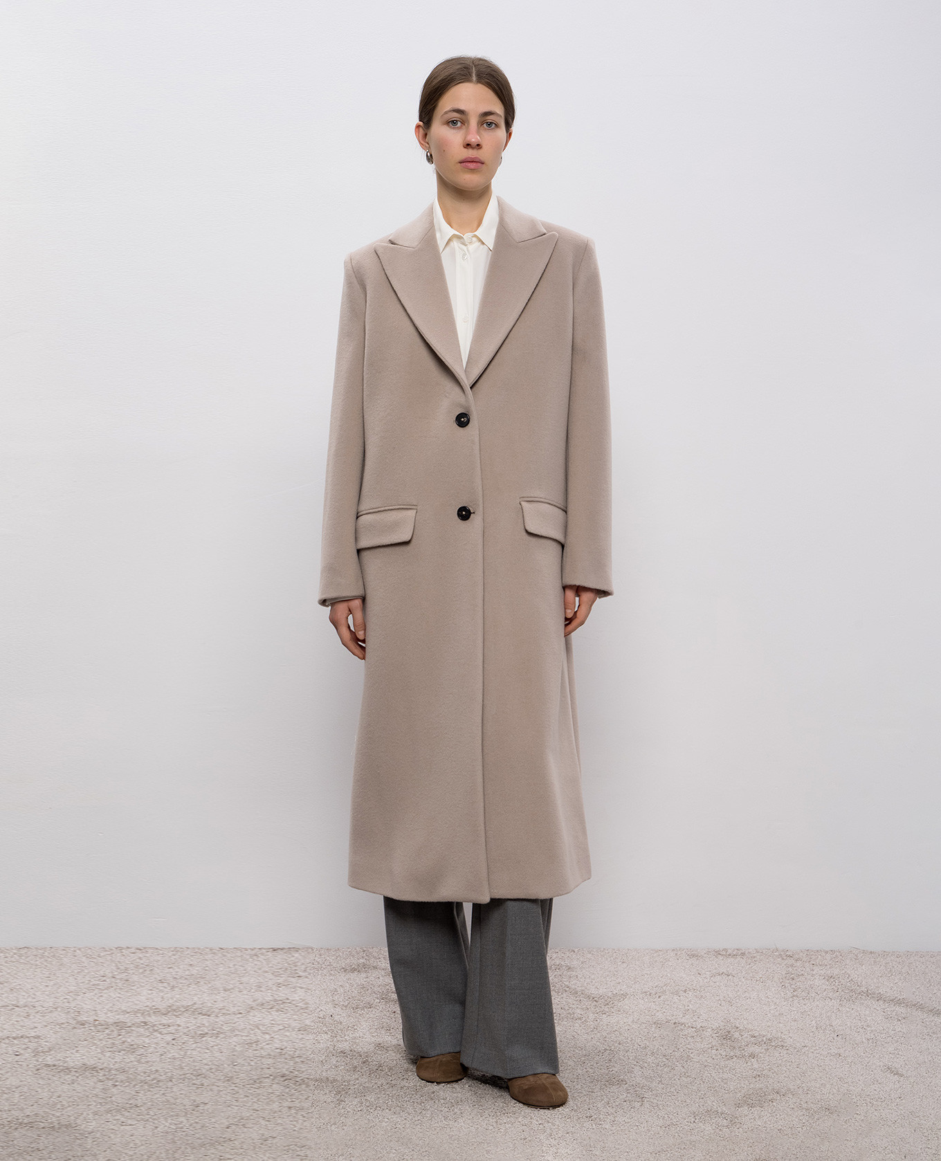 

Beige wool coat Ballantyne
