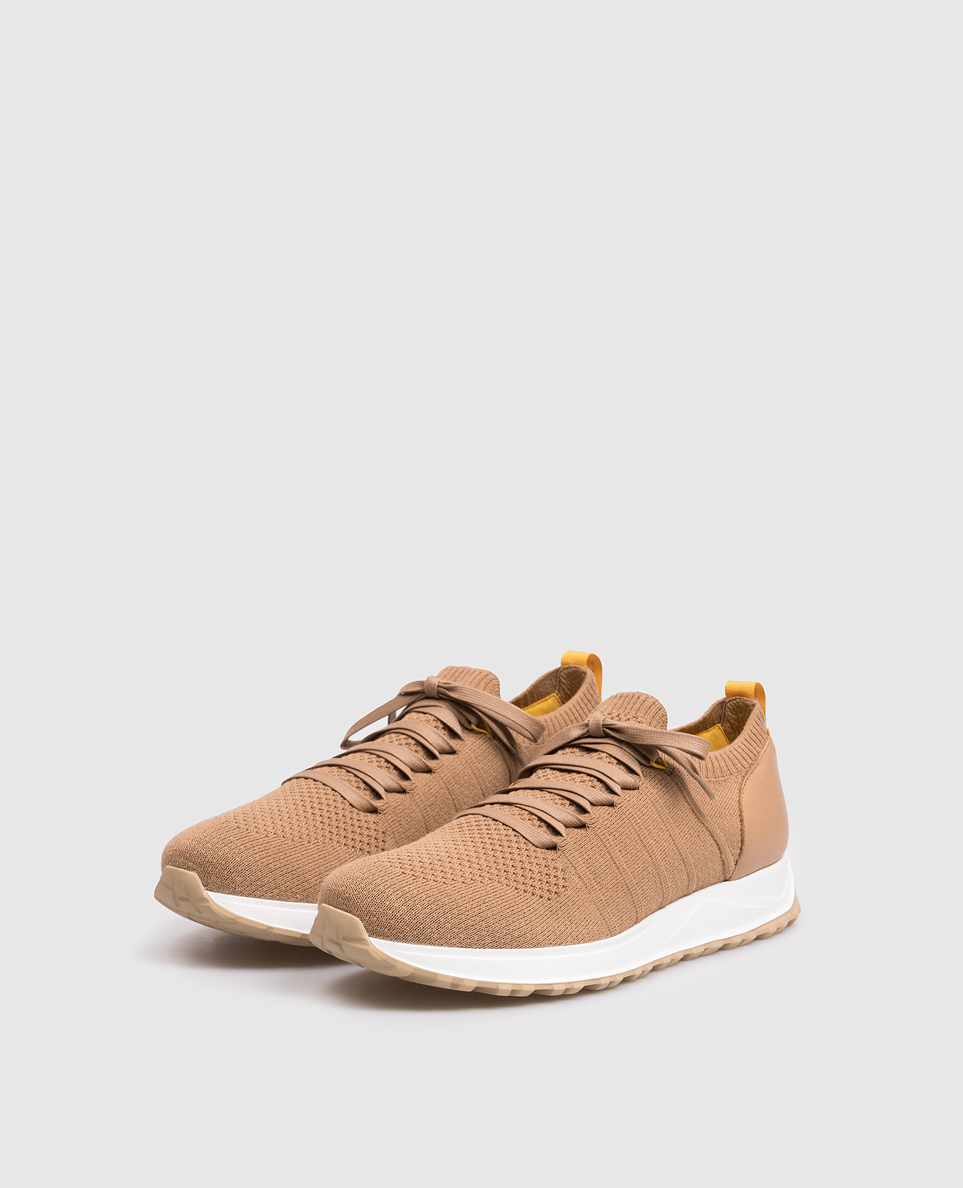 

Brown combination sneakers with logo Doucal's