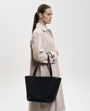 The Row Black Park tote bag W1892W188L72