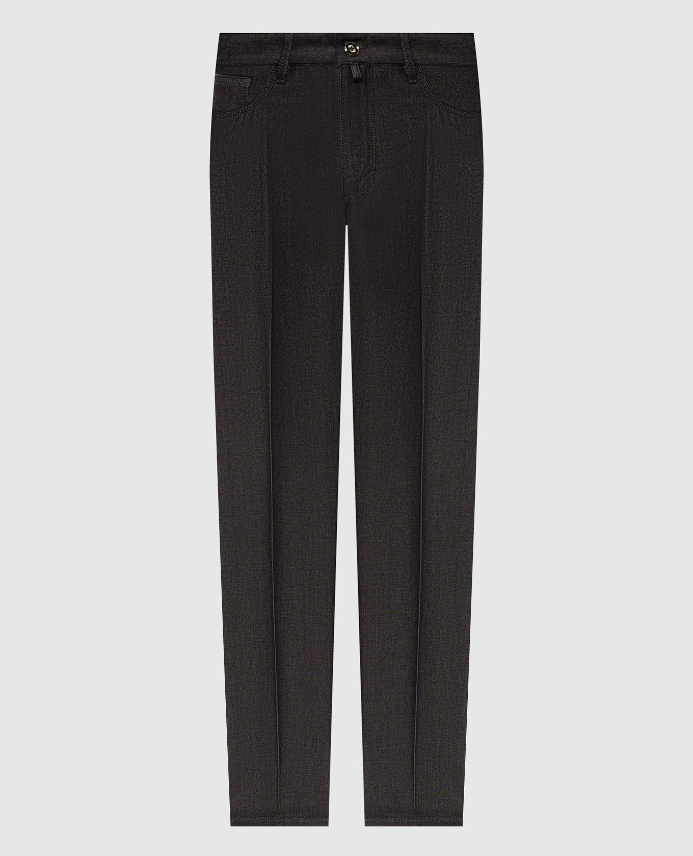 Gray pants with wool Stefano Ricci