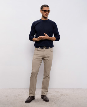 Stefano Ricci Blue cashmere longsleeve W505000G01W26101