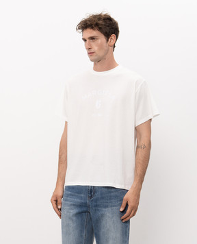 Maison Margiela MM6 White T-shirt with logo print SH2GC0048M20048