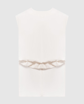 Dondup Ivory cape top DC503IF0048DXXX