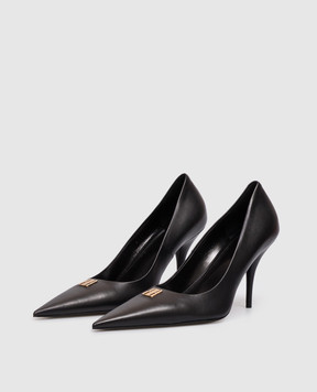 Balenciaga Avenue Bb Editor black leather shoes 845393WA919